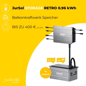 JurSol Storage Retro 0.96, Zendure SolarFlow